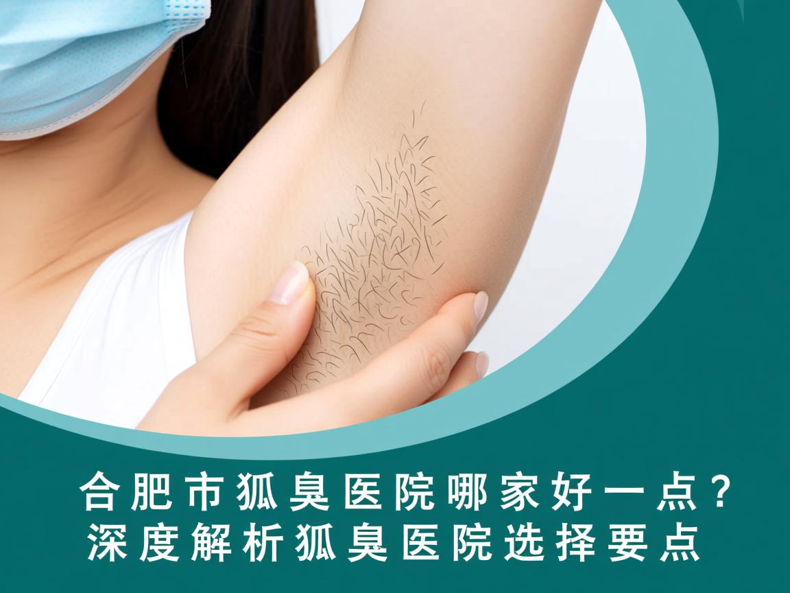 合肥市狐臭医院哪家好一点？深度解析狐臭医院选择要点