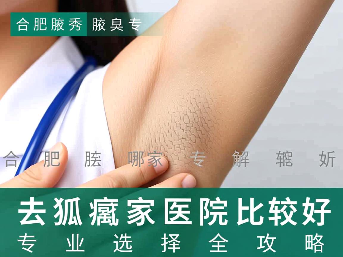合肥腋秀腋臭专科解析,合肥去狐臭哪家医院比较好,专业选择全攻略 合肥腋秀腋臭专科解析,合肥去狐臭哪家医院比较好,专业选择全攻略