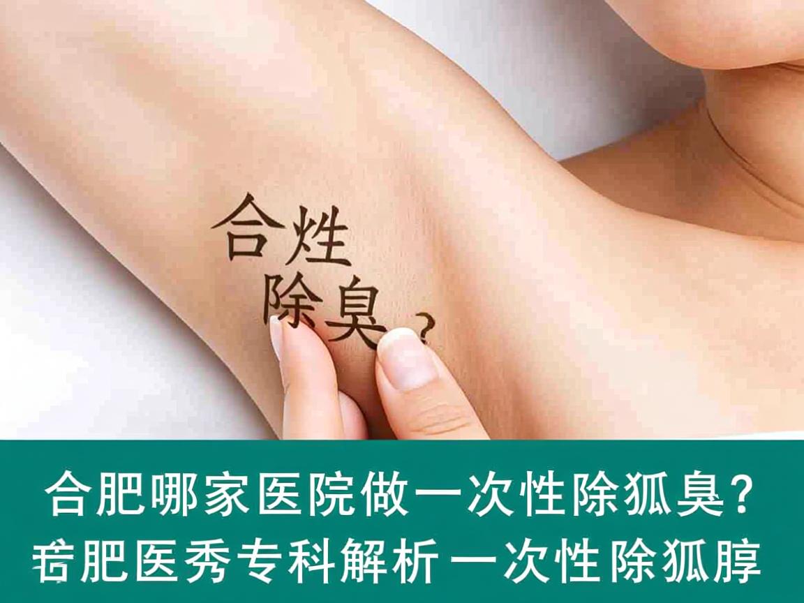 合肥哪家医院做一次性除狐臭?合肥腋秀专科解析一次性除狐臭 合肥哪家医院做一次性除狐臭?合肥腋秀专科解析一次性除狐臭