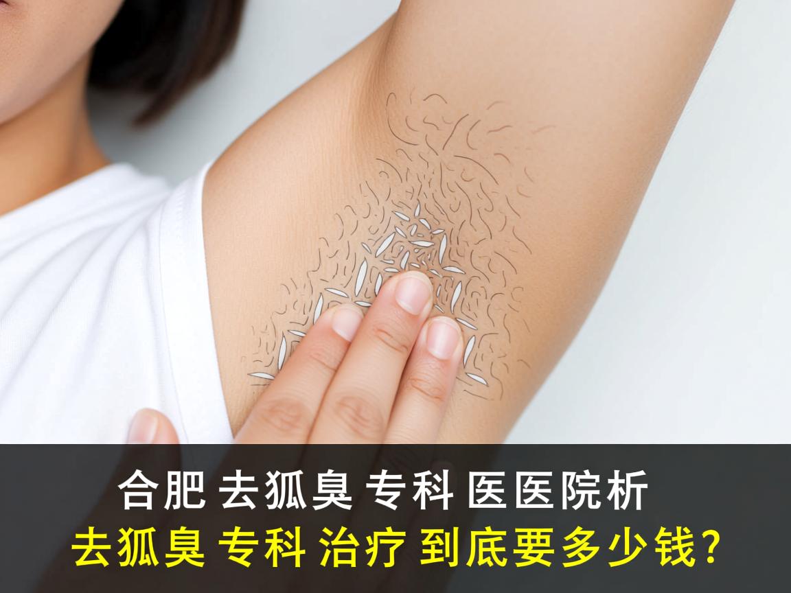 合肥去狐臭专科医院解析，去狐臭专科治疗到底要多少钱？