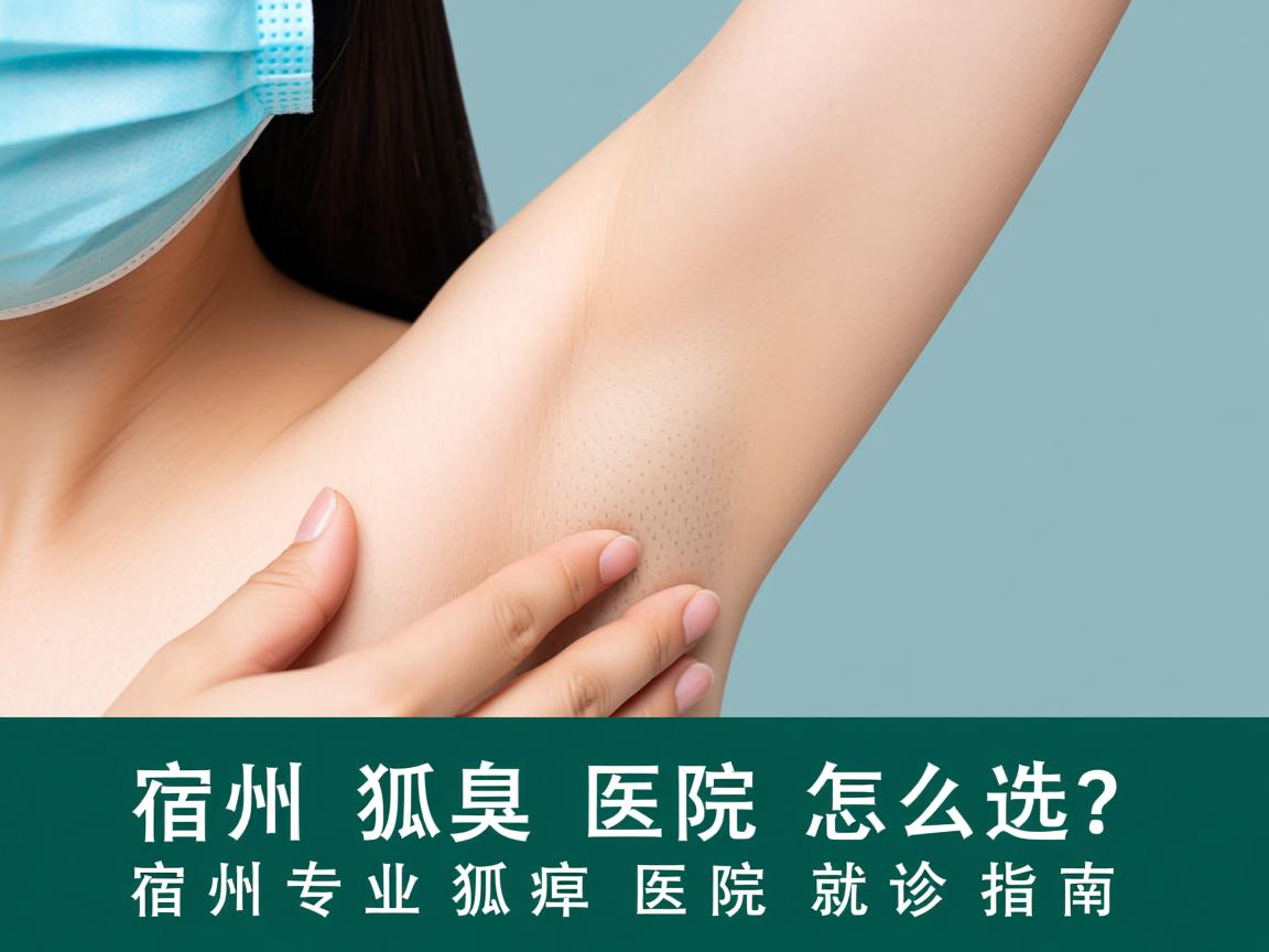 宿州狐臭医院怎么选？宿州专业狐臭医院就诊指南