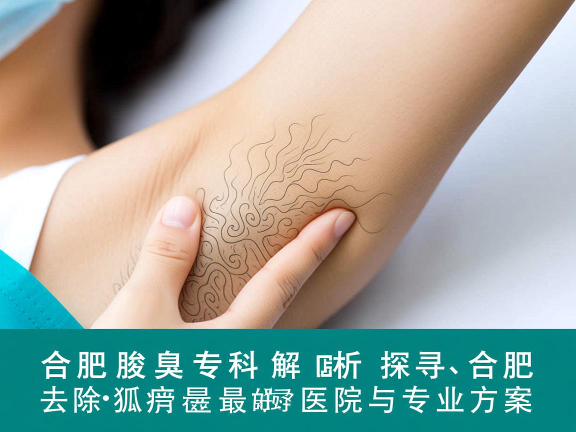 合肥腋臭专科解析，探寻合肥去除狐臭最好的医院与专业方案