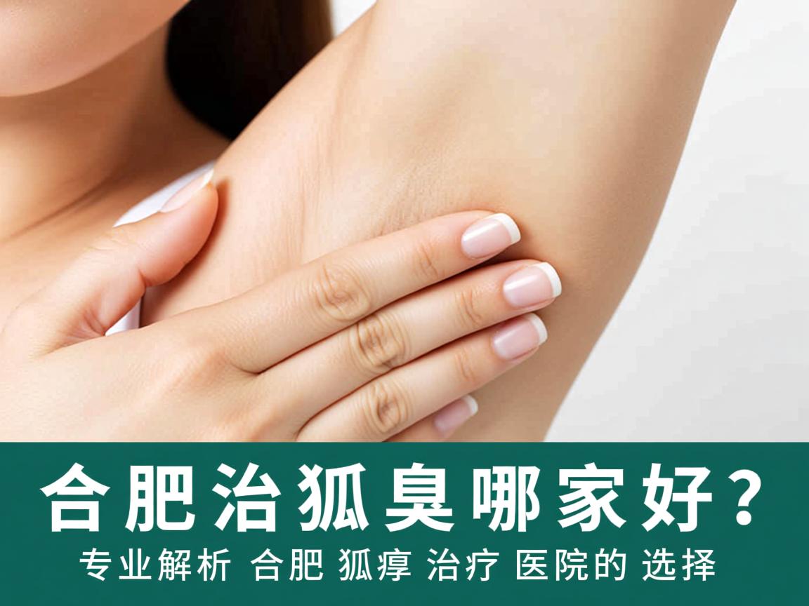 合肥治狐臭哪家好？专业解析合肥狐臭治疗医院的选择