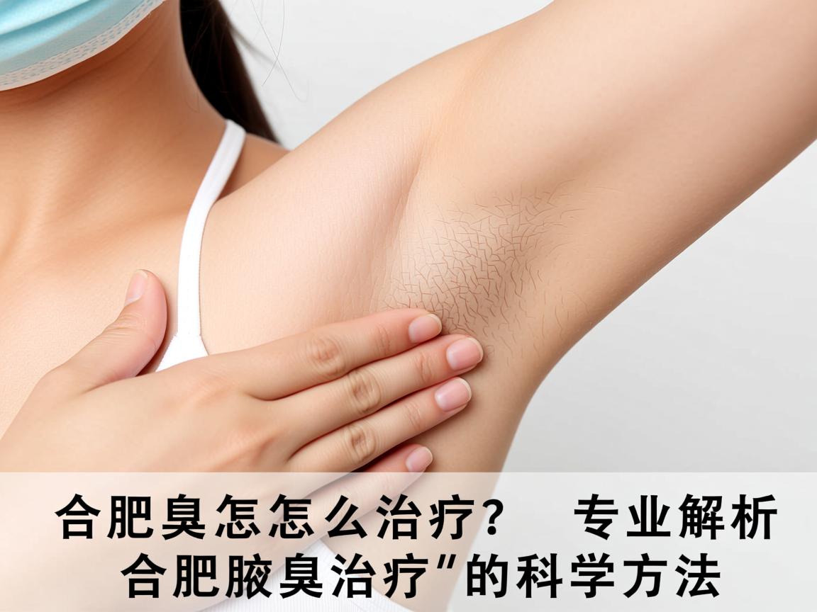 合肥腋臭怎么治疗？专业解析合肥腋臭治疗的科学方法