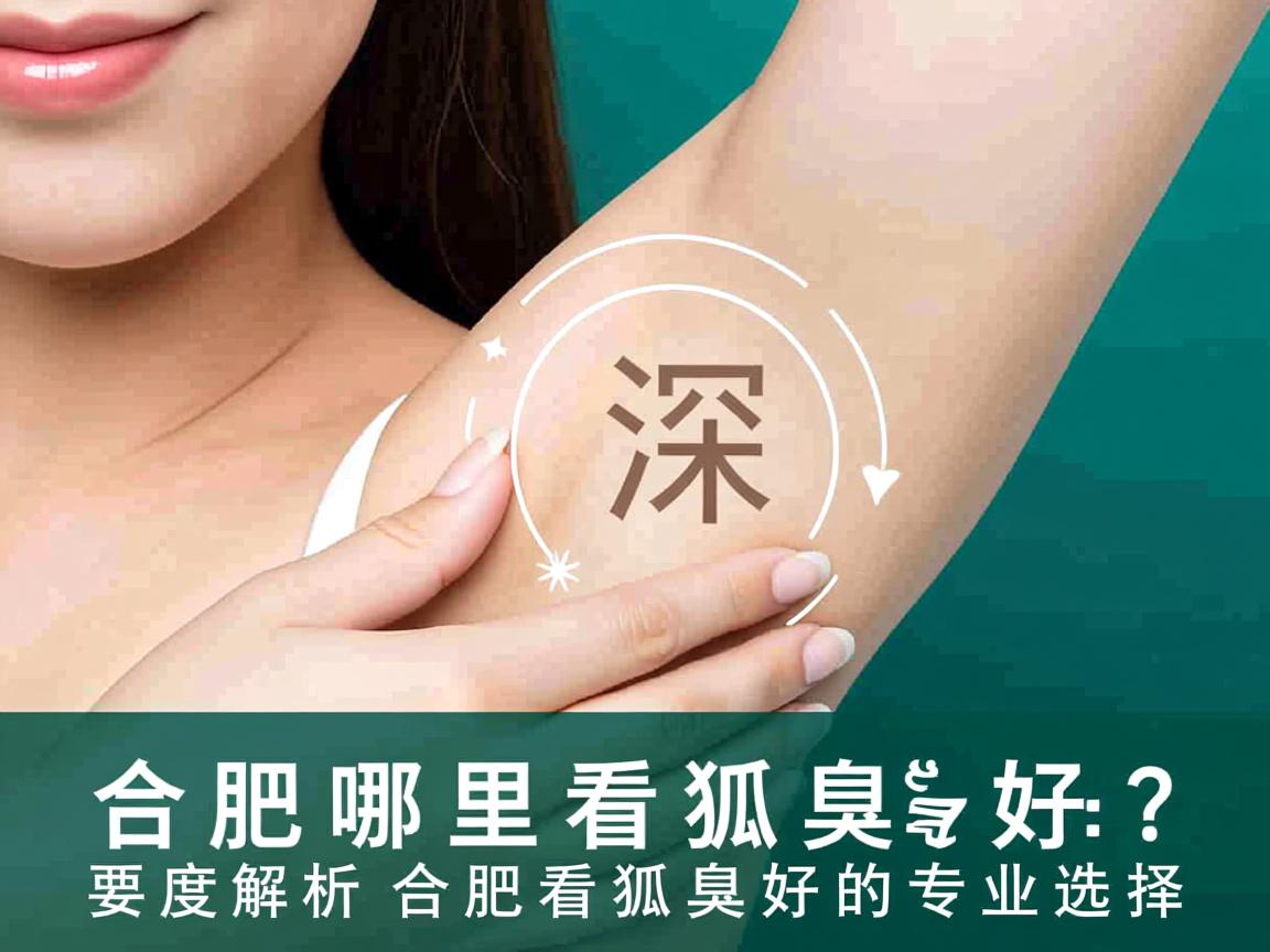 合肥哪里看狐臭好？深度解析合肥看狐臭好的专业选择
