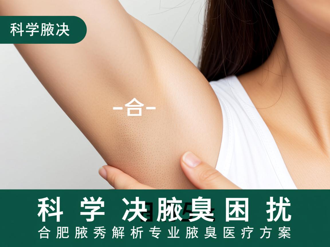科学解决腋臭困扰，合肥腋秀解析专业腋臭医疗方案