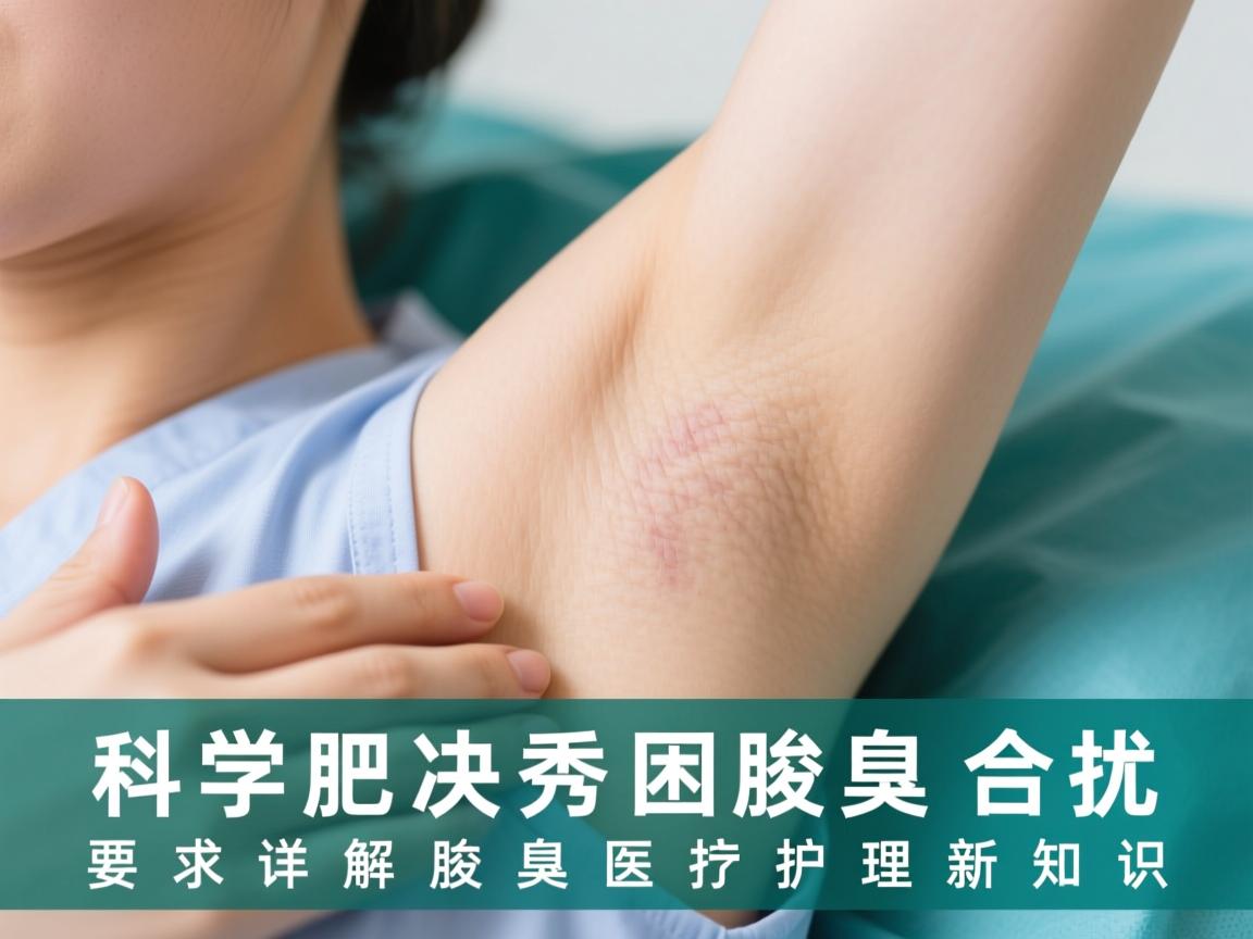 科学解决腋臭困扰，合肥腋秀详解腋臭医疗护理新知识