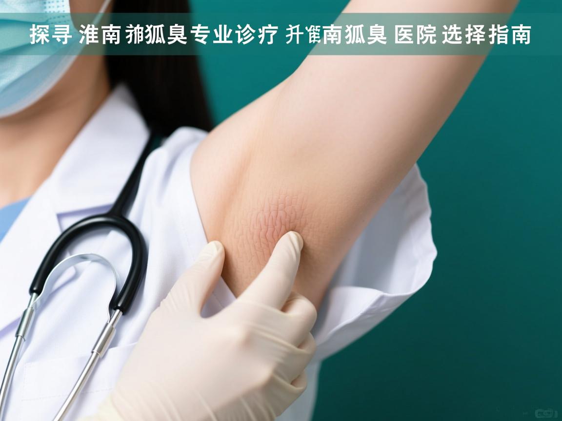 探寻淮南狐臭专业诊疗，淮南狐臭医院选择指南