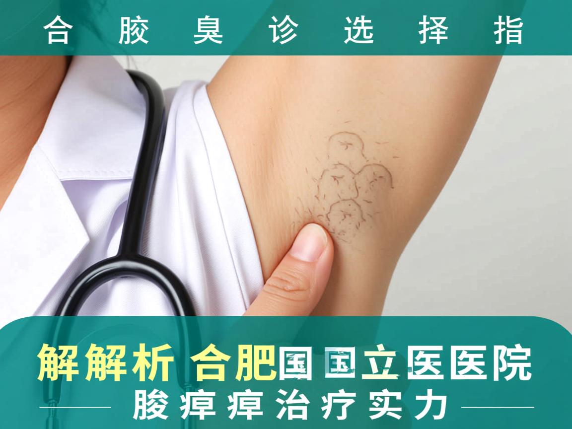 合肥腋臭诊疗选择指南,解析合肥国立医院腋臭治疗实力 合肥腋臭诊疗选择指南,解析合肥国立医院腋臭治疗实力