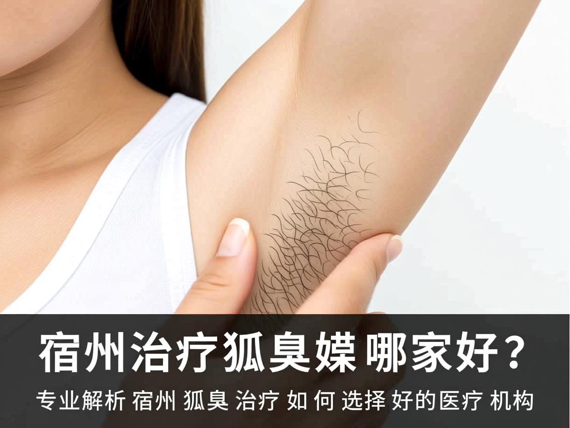 宿州治疗狐臭哪家好？专业解析宿州狐臭治疗如何选择好的医疗机构
