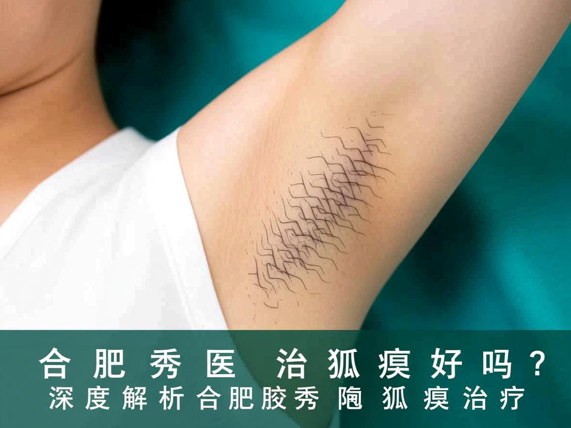 合肥腋秀医院治疗狐臭好吗？深度解析合肥腋秀的狐臭治疗