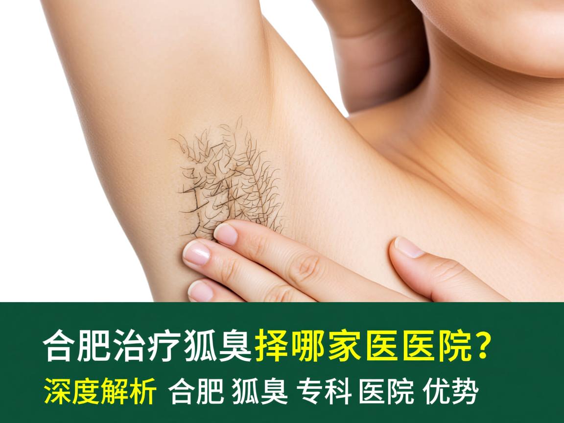 合肥治疗狐臭选择哪家医院？深度解析合肥狐臭专科医院优势