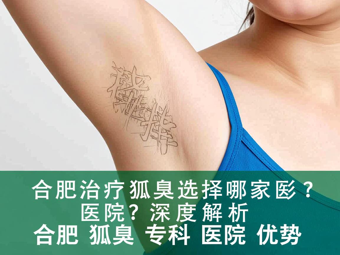 合肥治疗狐臭选择哪家医院？深度解析合肥狐臭专科医院优势