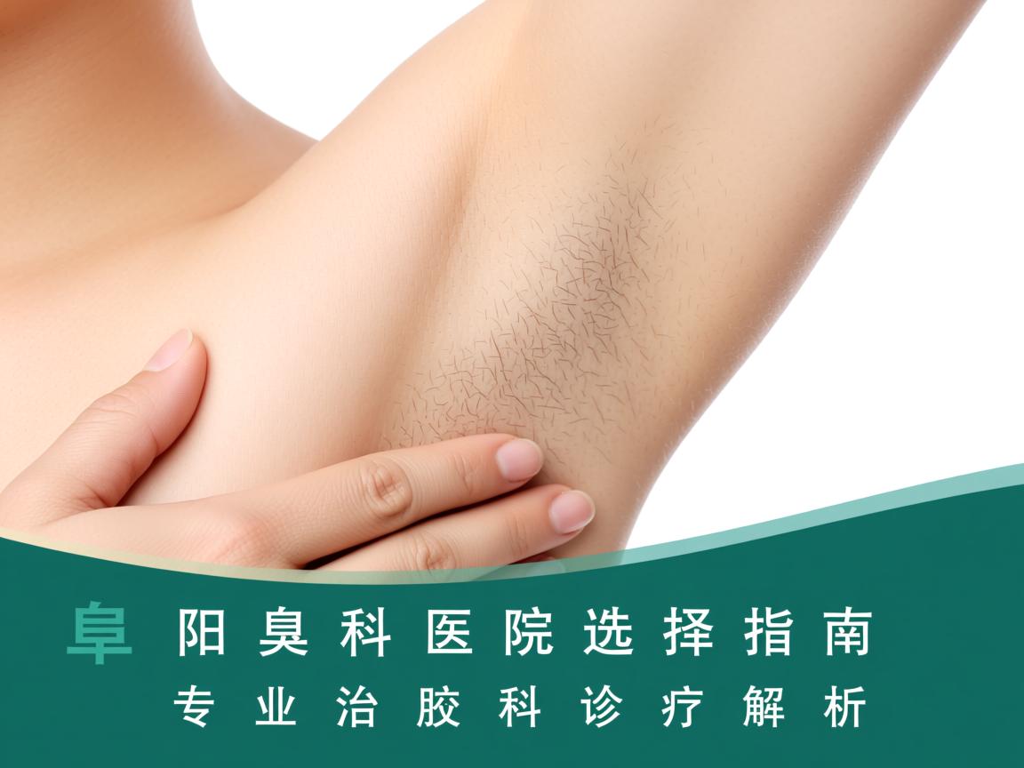 阜阳治腋臭科医院选择指南，专业治腋臭科诊疗解析