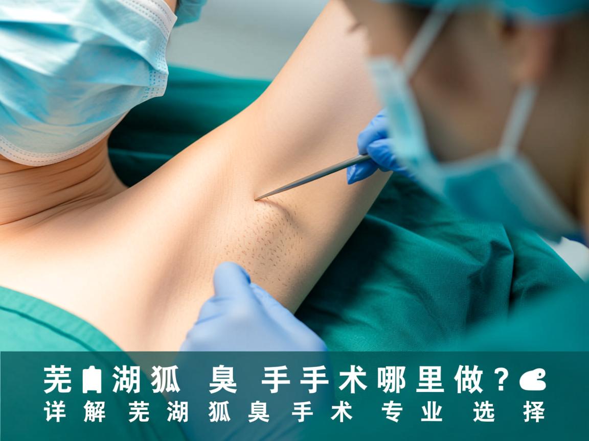 芜湖狐臭手术哪里做？详解芜湖狐臭手术专业选择