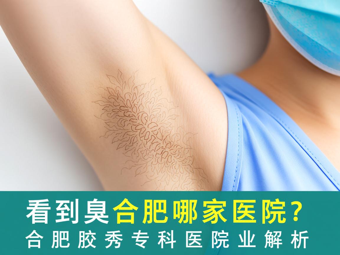 看腋臭到合肥哪家医院？合肥腋秀专科医院专业解析