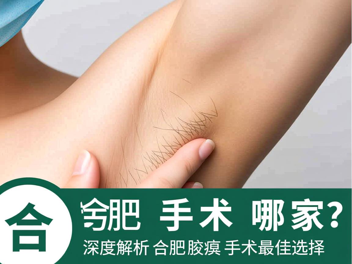 合肥腋臭手术哪家好？深度解析合肥腋臭手术最佳选择