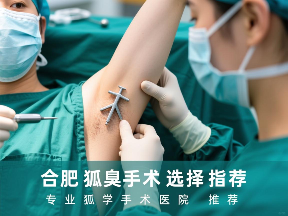 合肥狐臭手术医院选择指南，专业狐臭手术医院推荐