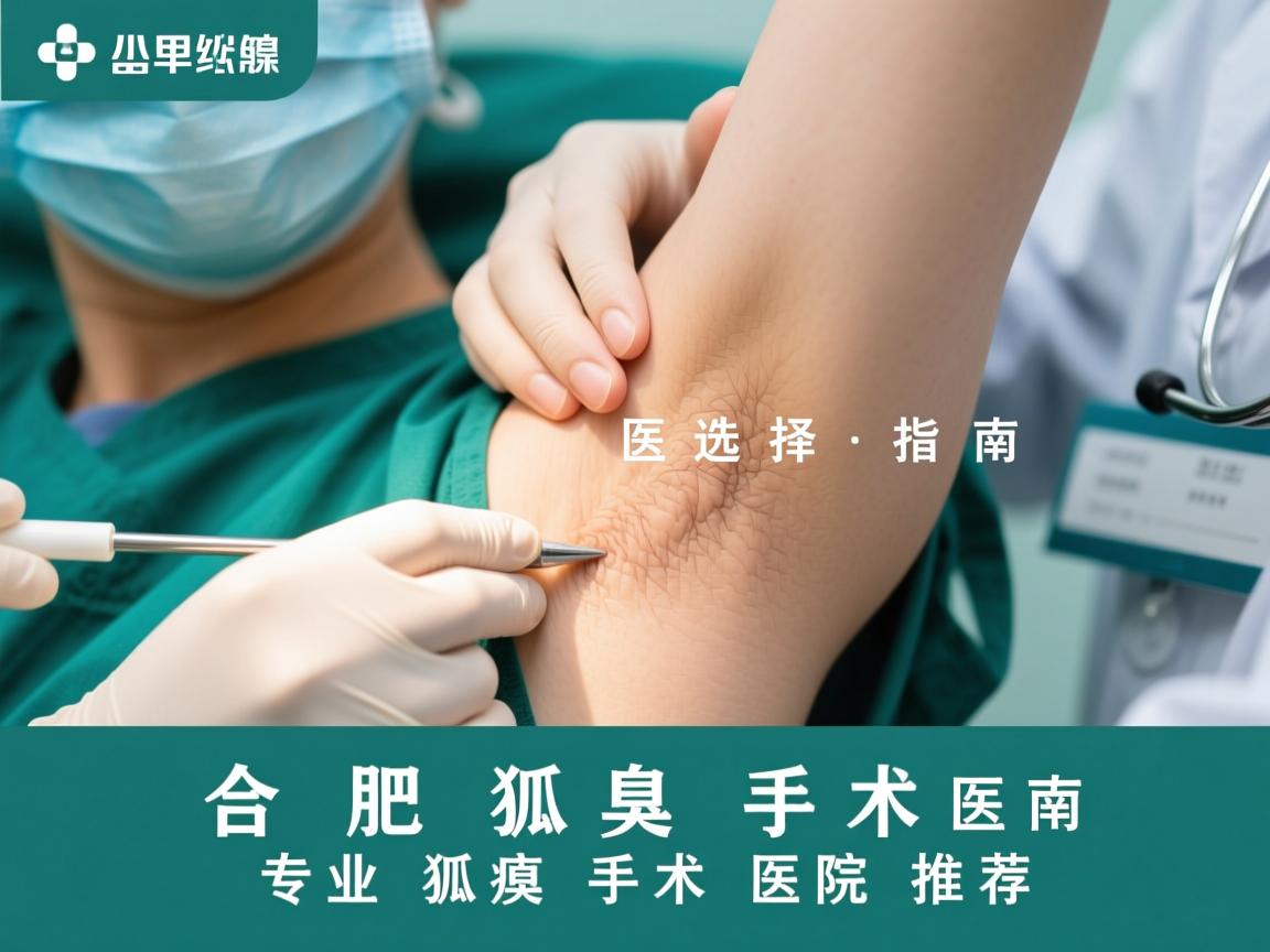 合肥狐臭手术医院选择指南，专业狐臭手术医院推荐