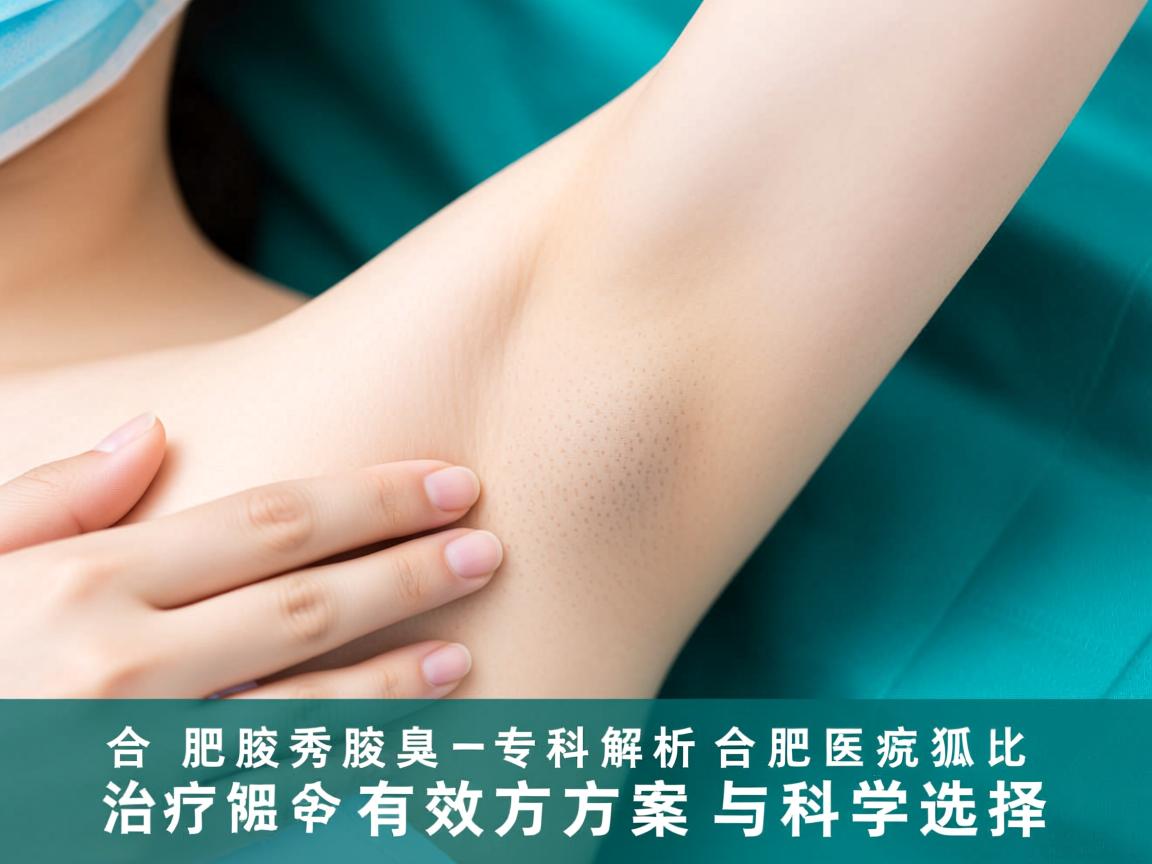 合肥腋秀腋臭专科解析，合肥医院治疗狐臭的有效方案与科学选择