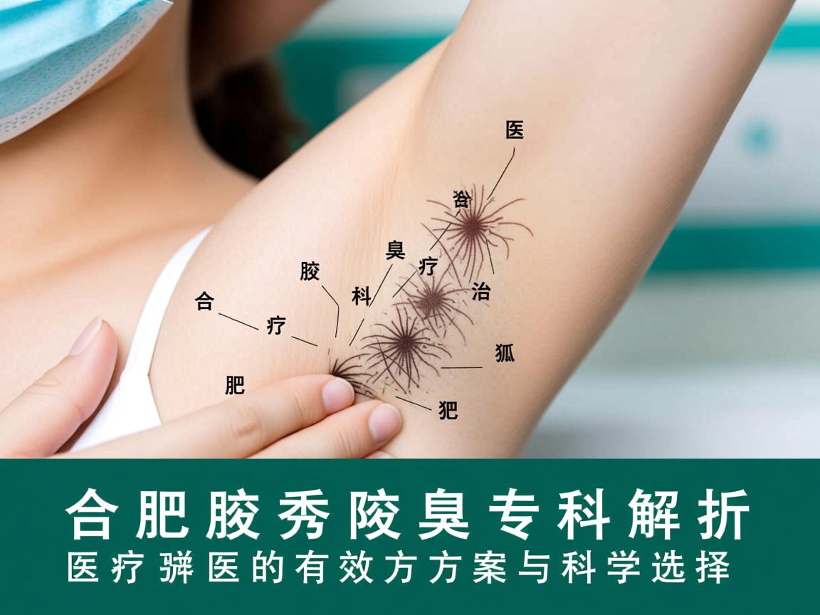 合肥腋秀腋臭专科解析，合肥医院治疗狐臭的有效方案与科学选择
