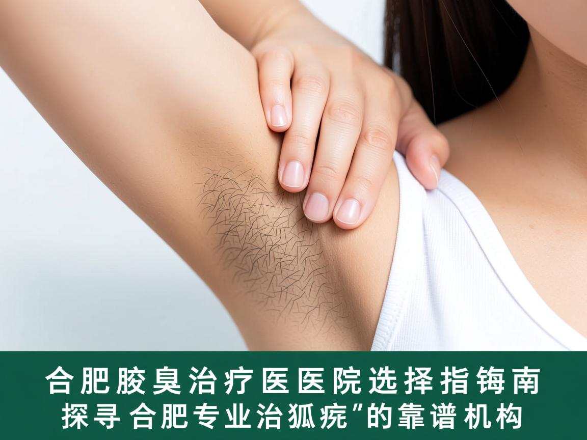 合肥腋臭治疗医院选择指南，探寻合肥专业治狐臭的靠谱机构