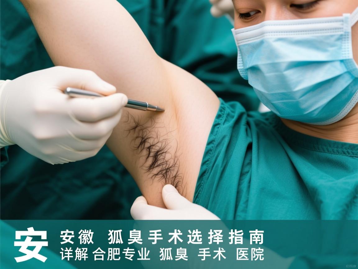 安徽狐臭手术选择指南，详解合肥专业狐臭手术医院