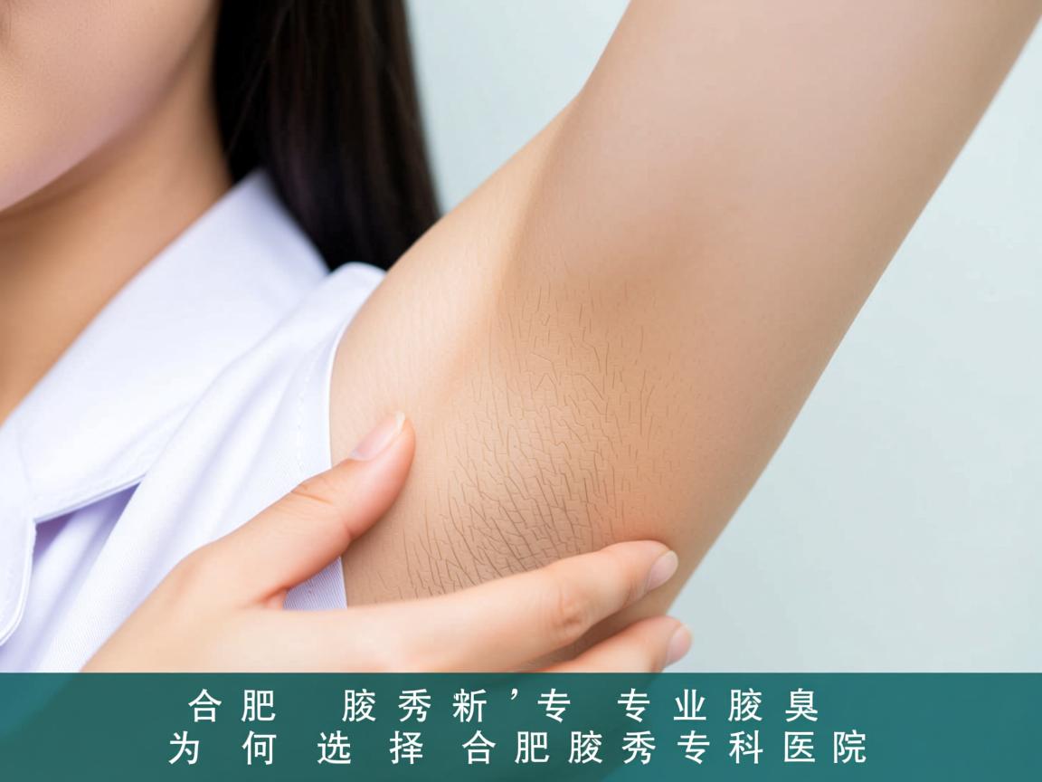 合肥腋秀解析，专业腋臭诊疗，为何选择合肥腋秀专科医院