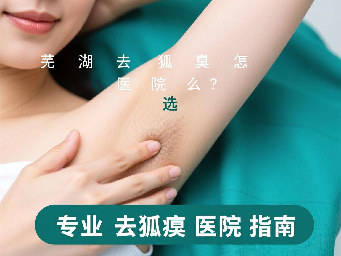 芜湖去狐臭医院怎么选？专业去狐臭医院指南