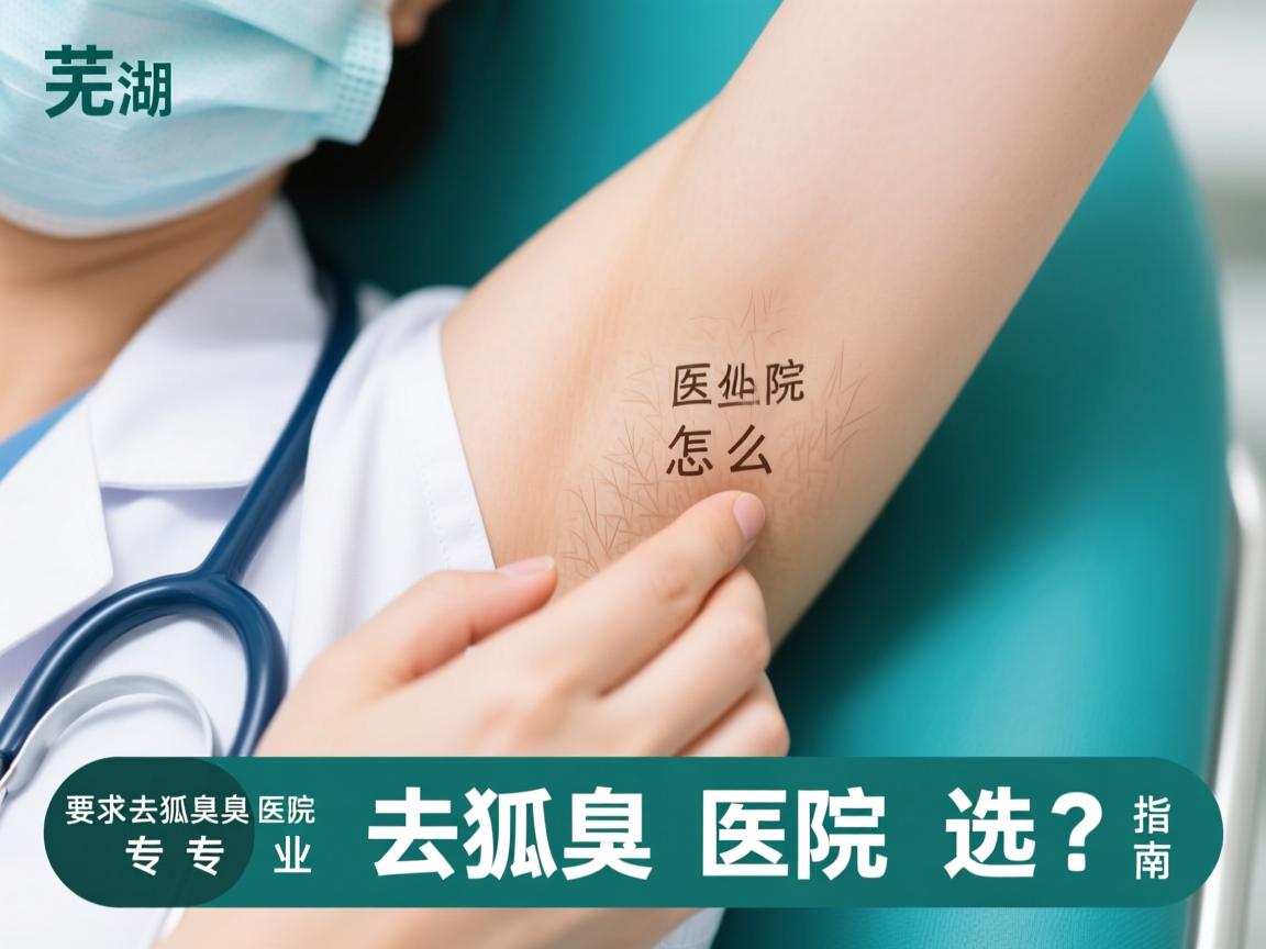 芜湖去狐臭医院怎么选？专业去狐臭医院指南