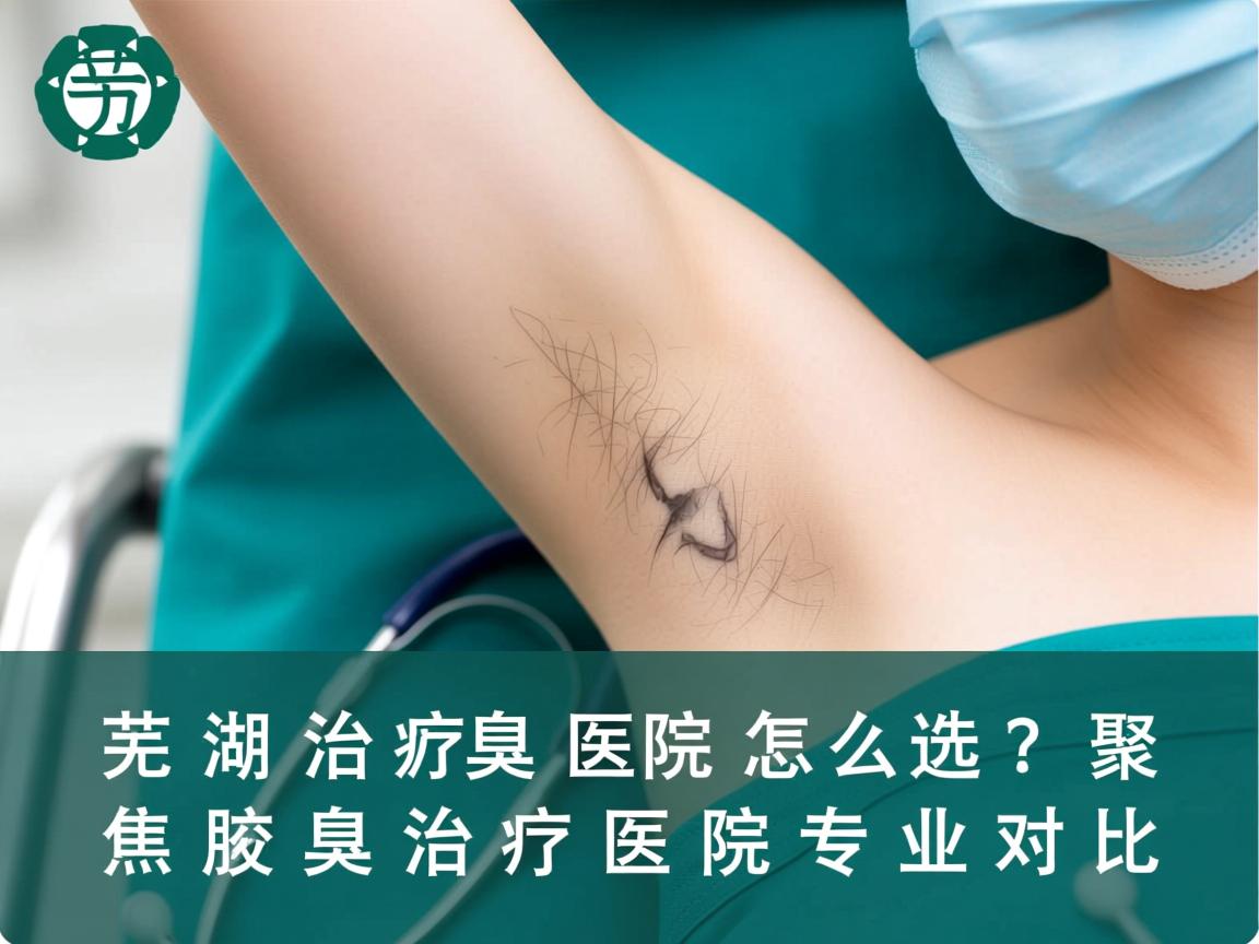 芜湖治疗腋臭医院怎么选？聚焦腋臭治疗医院的专业对比