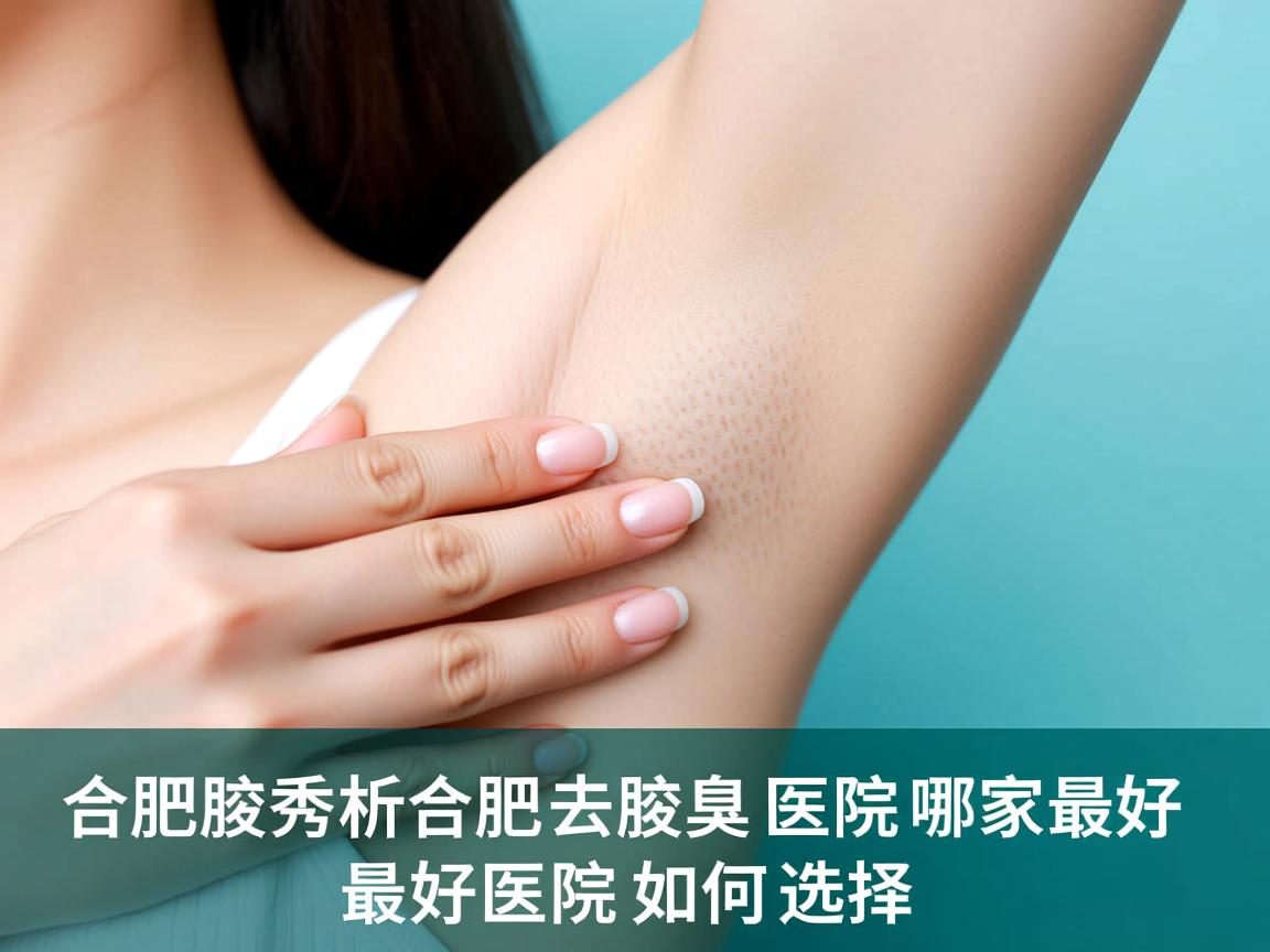 合肥腋秀解析，合肥去腋臭医院哪家最好，最好医院如何选择
