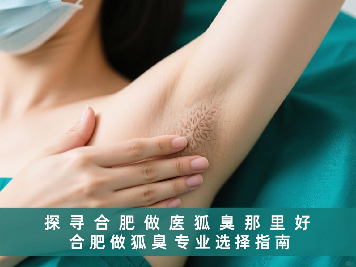 探寻合肥做狐臭那里好，合肥做狐臭专业选择指南