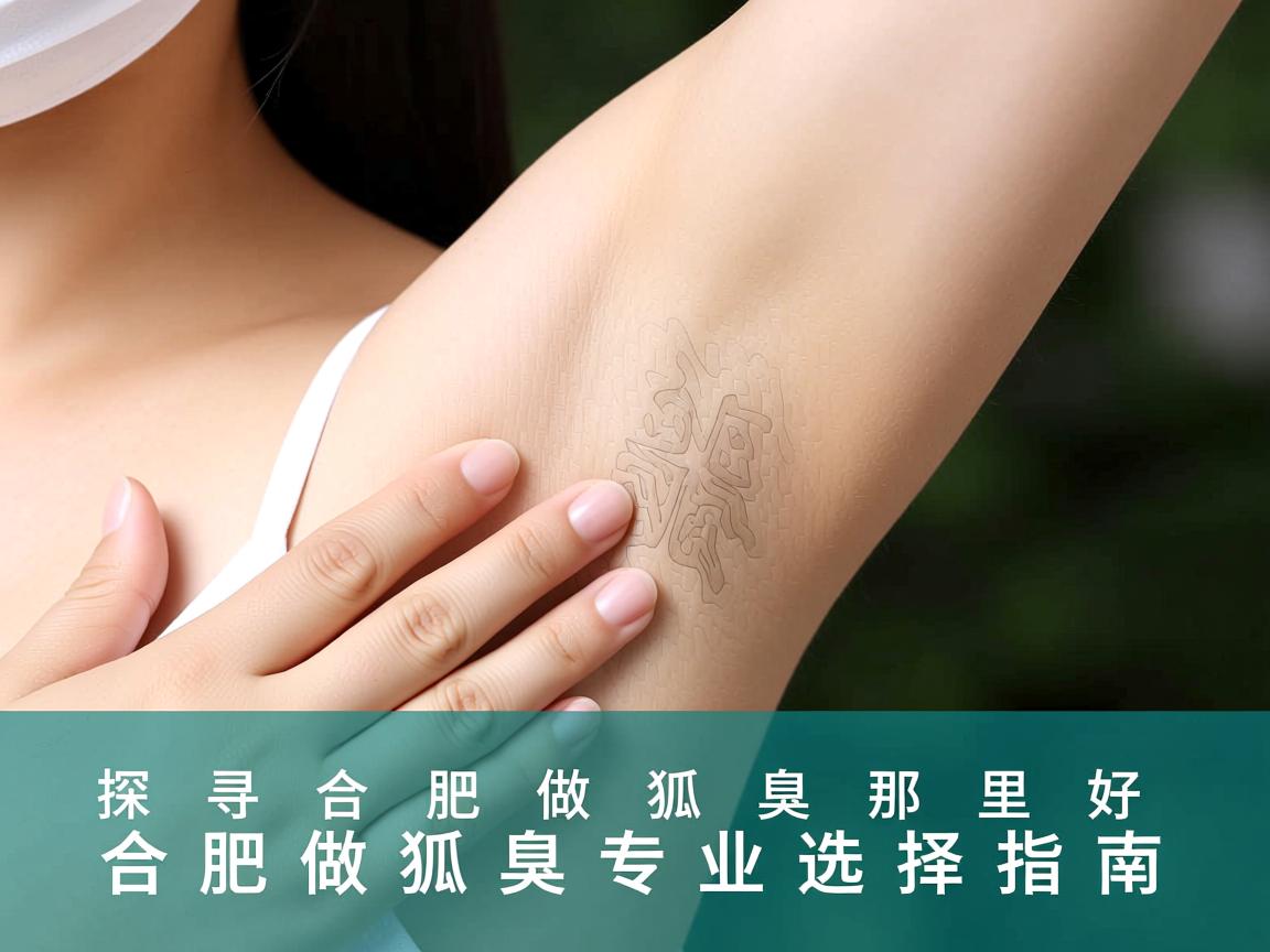 探寻合肥做狐臭那里好，合肥做狐臭专业选择指南