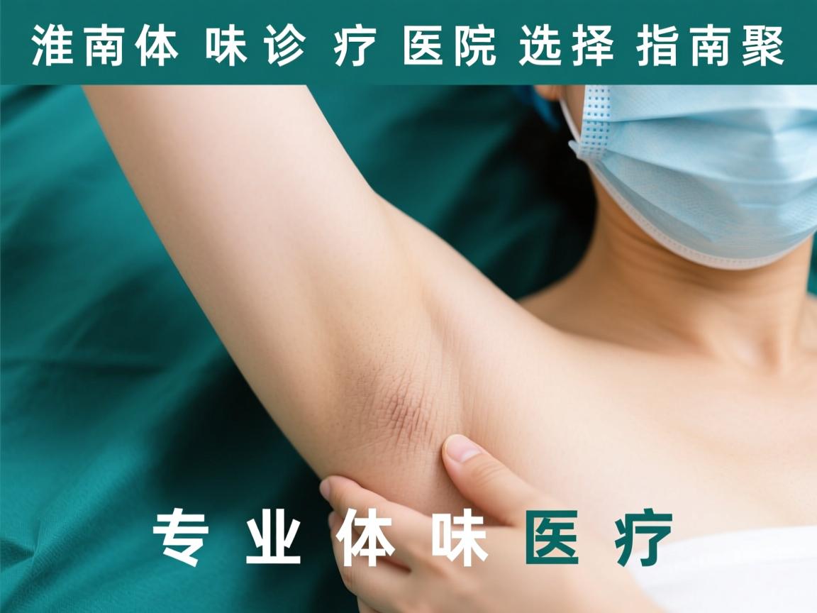 淮南体味诊疗医院选择指南，聚焦专业体味医疗