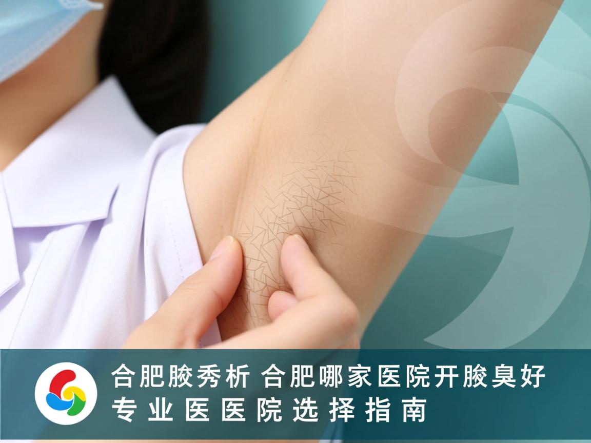 合肥腋秀解析，合肥哪家医院开腋臭好，专业医院选择指南