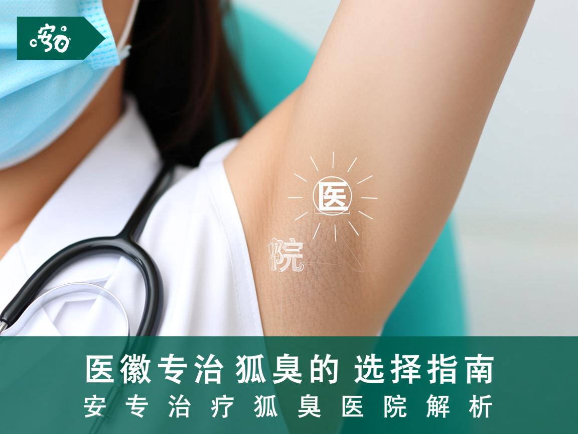 安徽专治狐臭的医院选择指南，专业治疗狐臭的医院解析