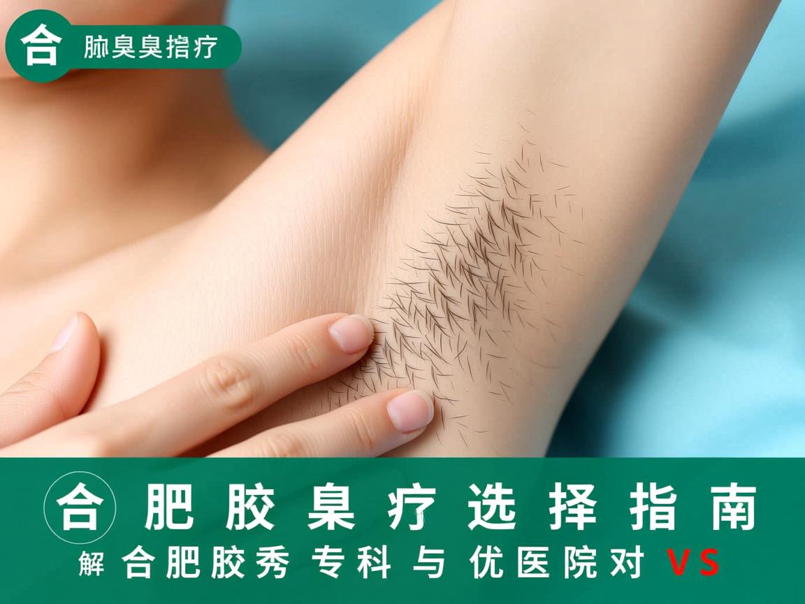 合肥腋臭治疗选择指南,解析合肥腋秀专科与优质医院对比 合肥腋臭治疗选择指南,解析合肥腋秀专科与优质医院对比