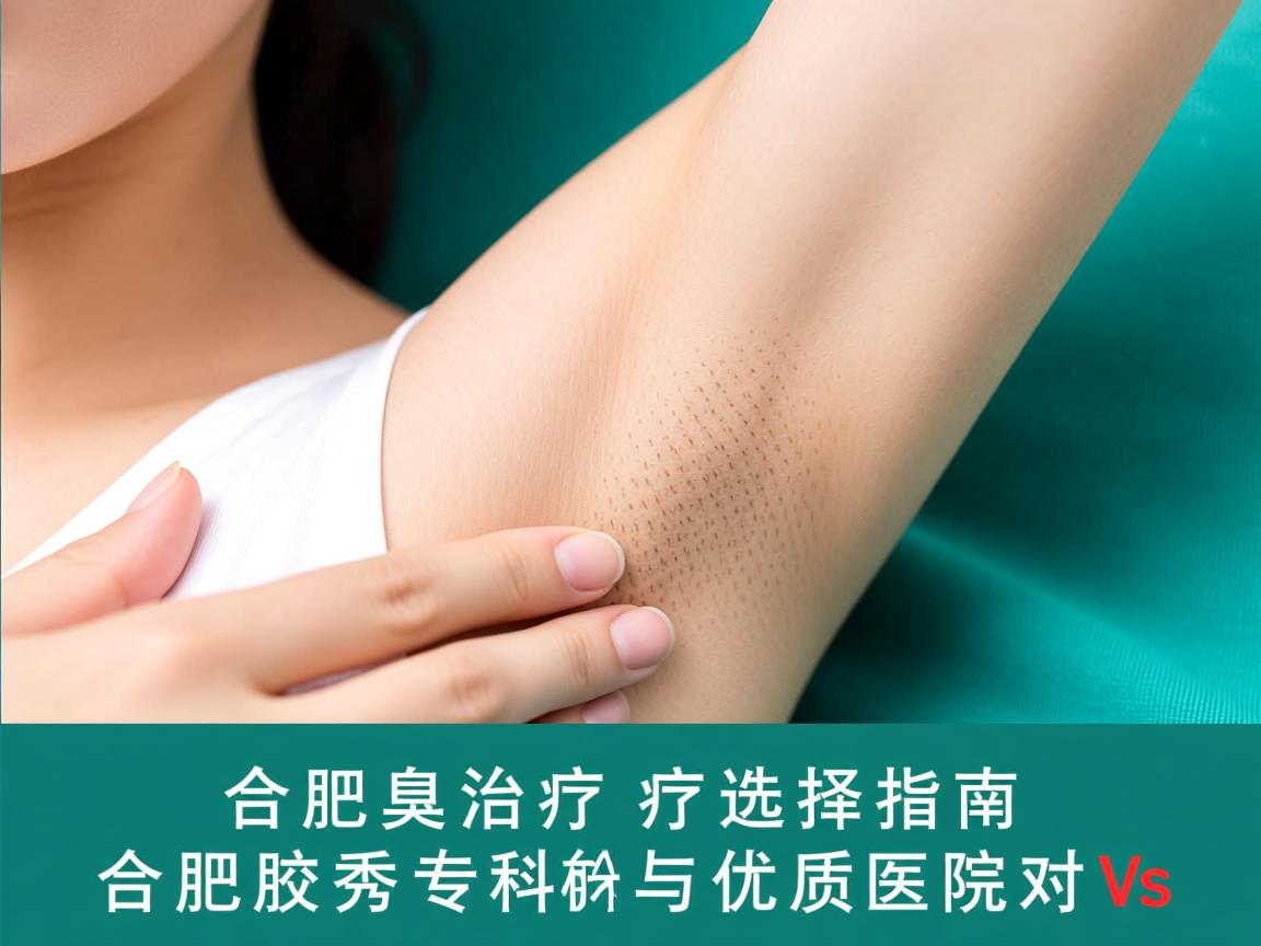 合肥腋臭治疗选择指南,解析合肥腋秀专科与优质医院对比 合肥腋臭治疗选择指南,解析合肥腋秀专科与优质医院对比