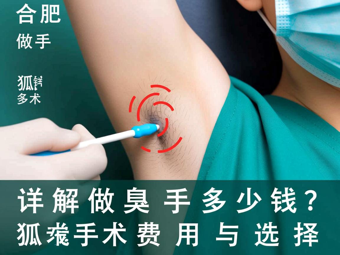 合肥做狐臭手术多少钱?详解狐臭手术费用与选择 合肥做狐臭手术多少钱?详解狐臭手术费用与选择