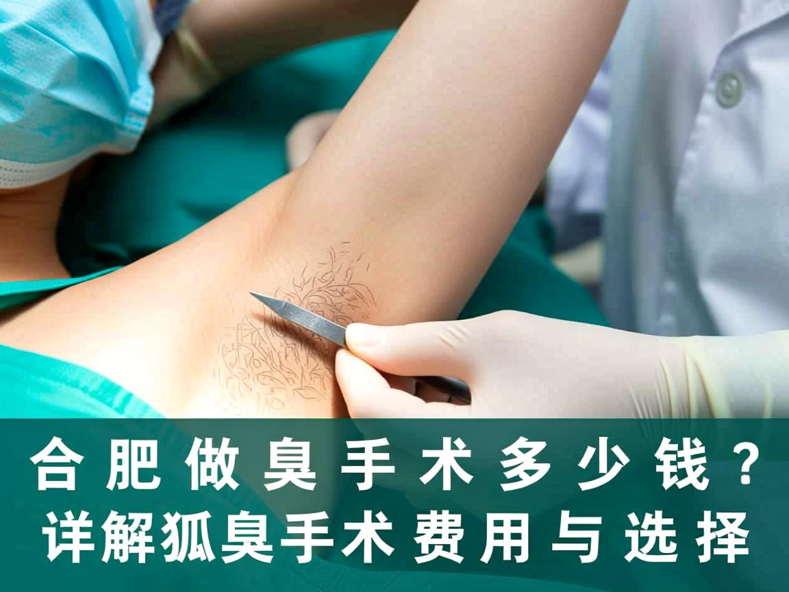 合肥做狐臭手术多少钱?详解狐臭手术费用与选择 合肥做狐臭手术多少钱?详解狐臭手术费用与选择