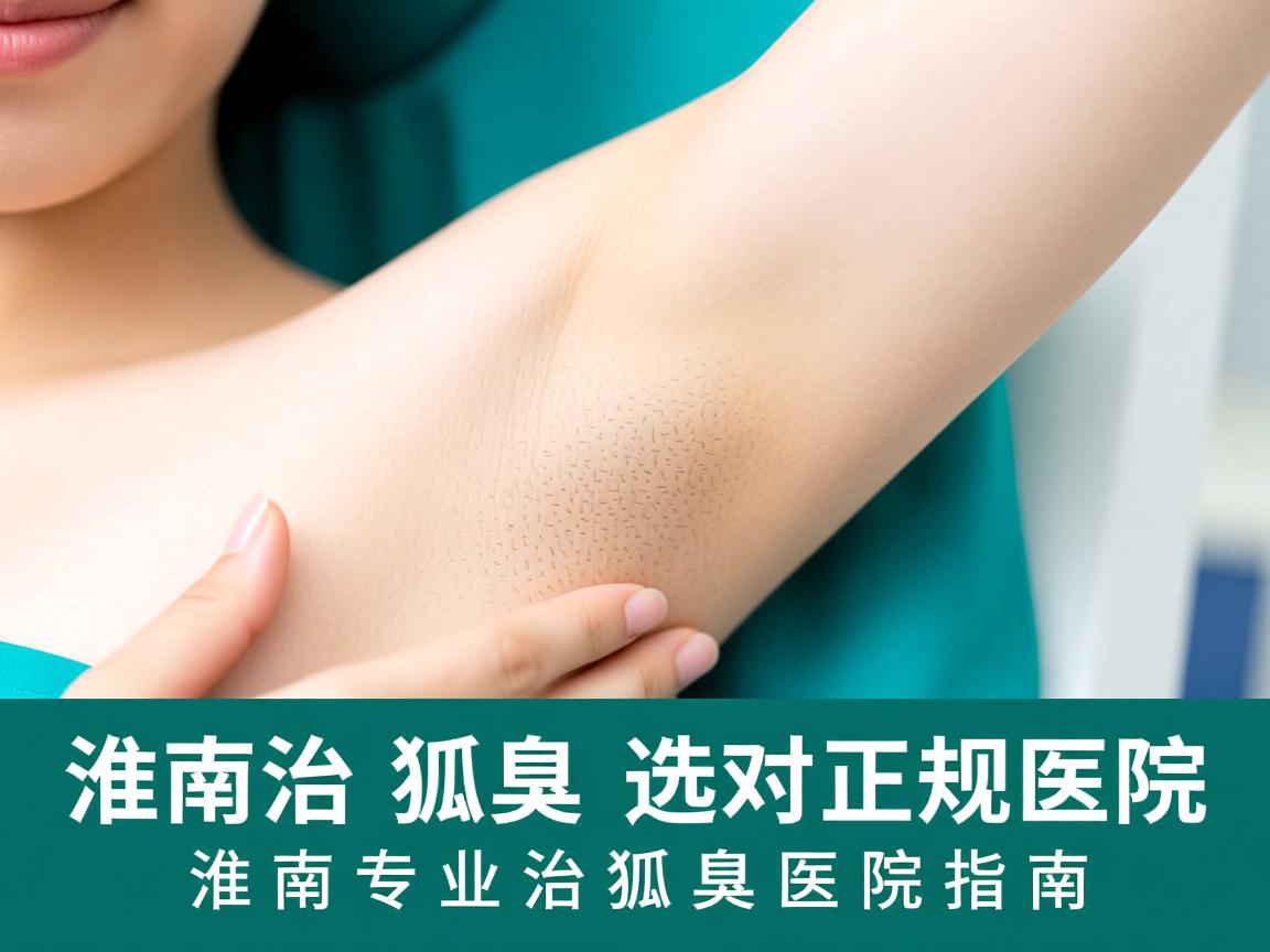 淮南治狐臭，选对正规医院，淮南专业治狐臭医院指南