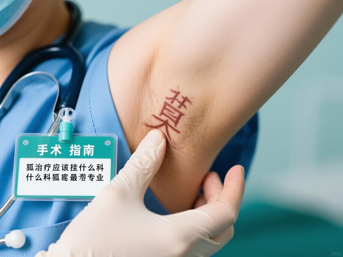 腋臭手术就诊指南，狐臭治疗应该挂什么科，什么科治狐臭最专业