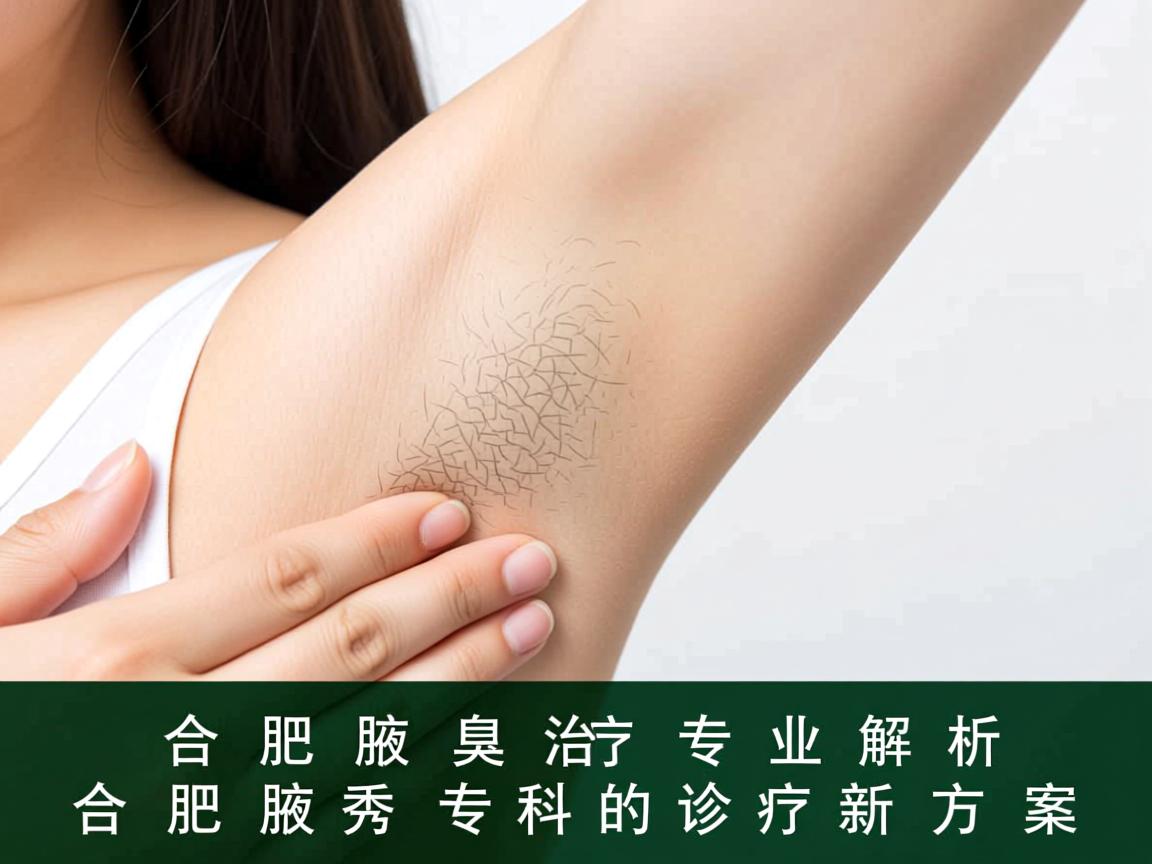 合肥腋臭治疗，专业解析合肥腋秀专科的诊疗新方案