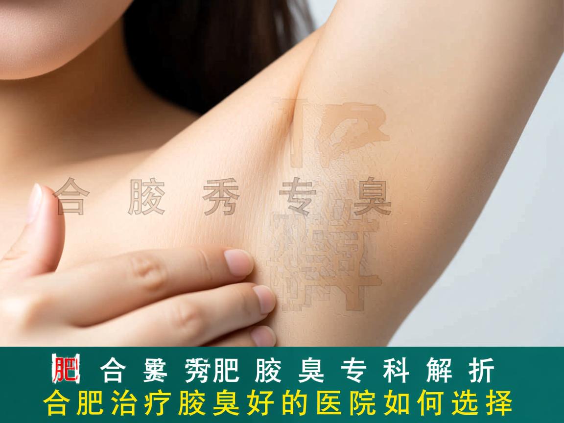 合肥腋秀腋臭专科解析，合肥治疗腋臭好的医院如何选择