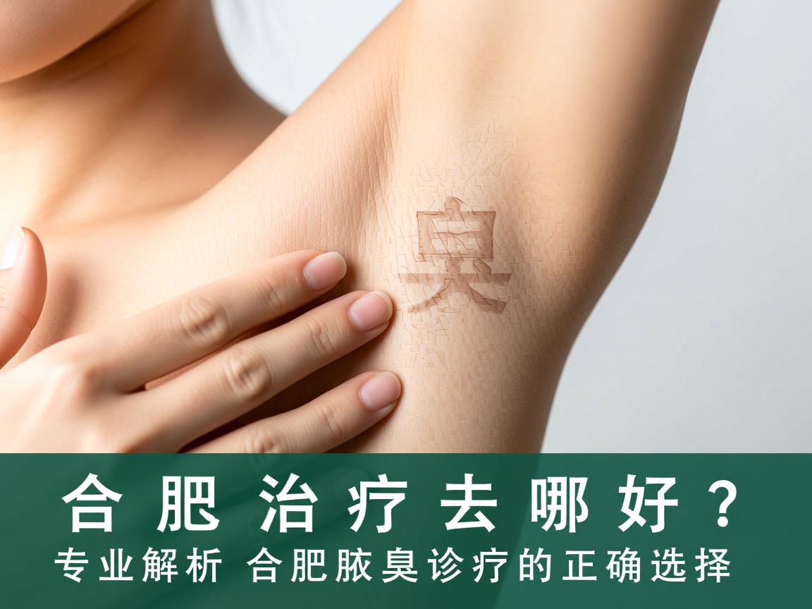 合肥腋臭治疗去哪好？专业解析合肥腋臭诊疗的正确选择