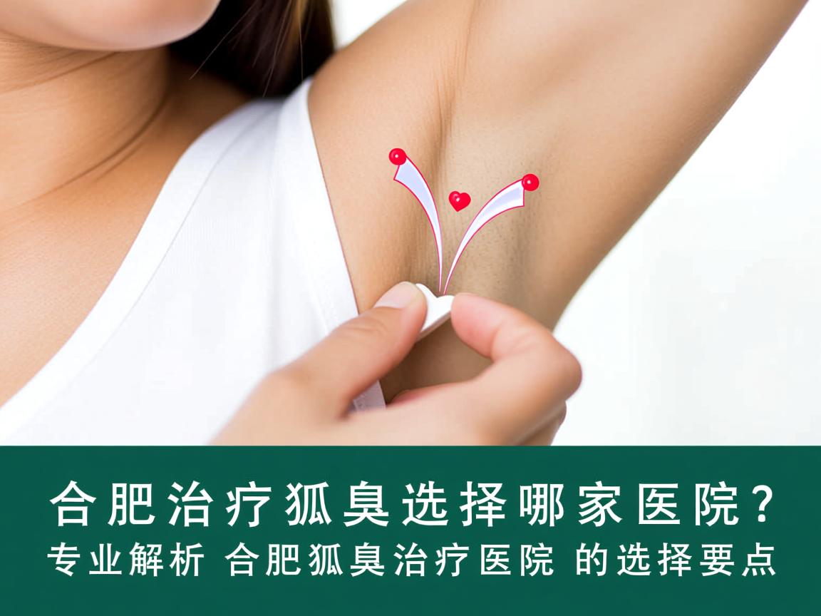 合肥治疗狐臭选择哪家医院？专业解析合肥狐臭治疗医院的选择要点