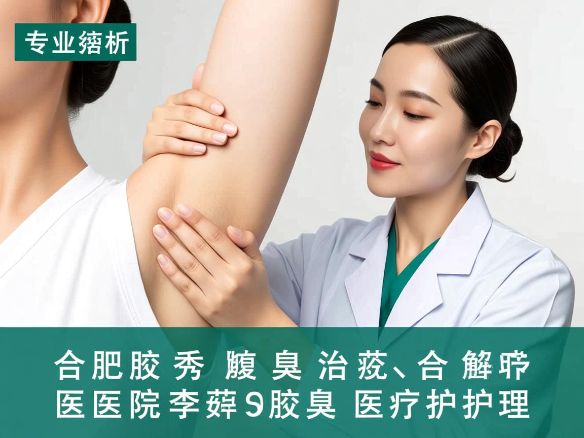 专业解析腋臭治疗，合肥腋秀医院李茹医生详解腋臭医疗护理