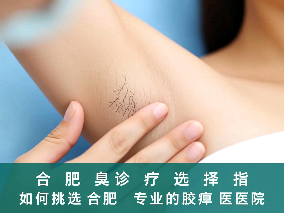 合肥腋臭诊疗选择指南，如何挑选合肥专业的腋臭医院