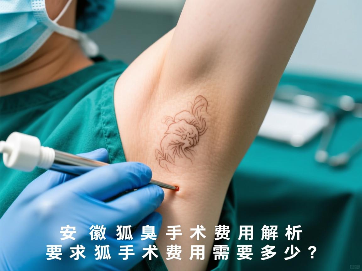 安徽狐臭手术费用解析，狐臭手术费用需要多少？
